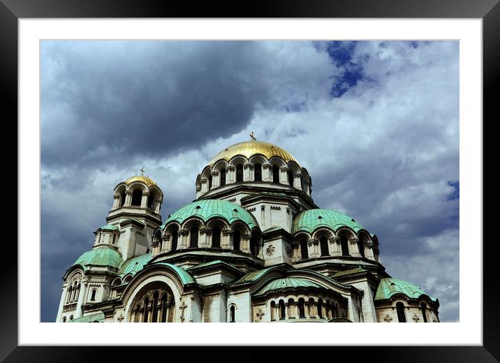 Sofia Cathedral Framed Mounted Print by david harding
