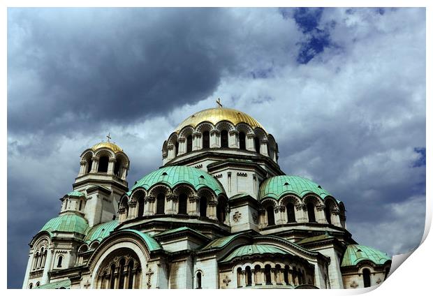 Sofia Cathedral Print by david harding