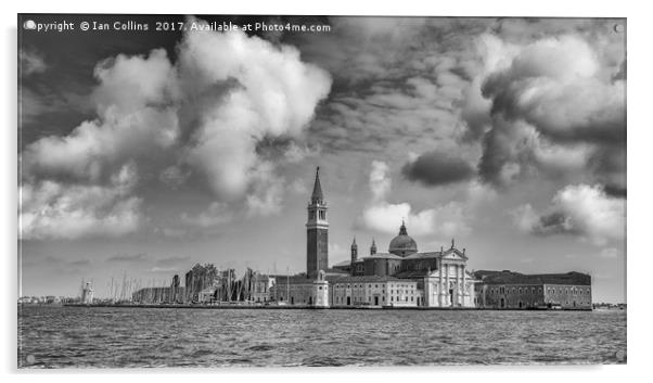 San Giorgio Maggiore, Venice Acrylic by Ian Collins