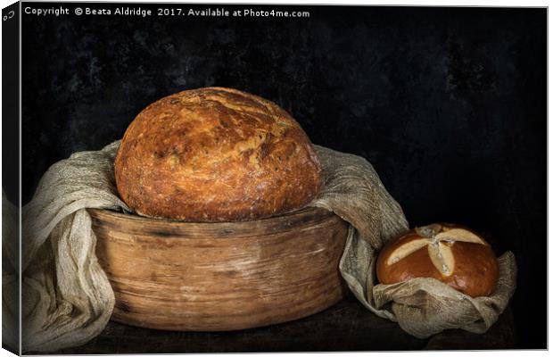 Bread Canvas Print by Beata Aldridge