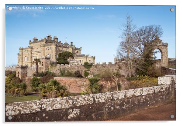 Culzean Castle Acrylic by Kevin White