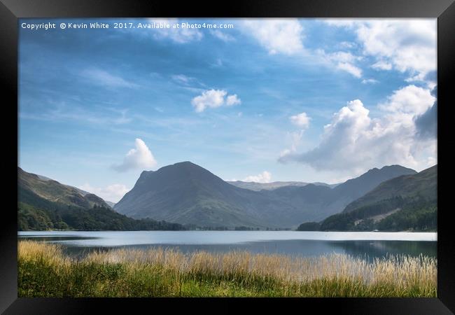 Buttermere Lake Cumbria Framed Print by Kevin White