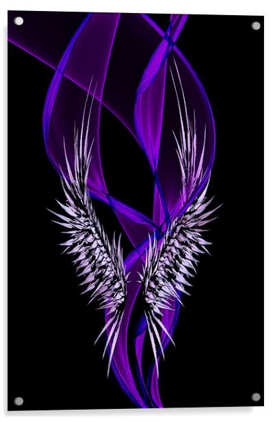 The Wings of Daedalus Acrylic by Ann Garrett