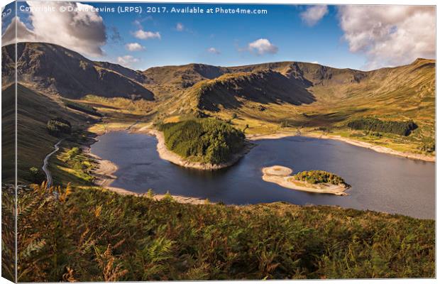 Haweswater Reservoir Canvas Print by David Lewins (LRPS)