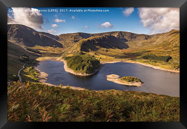 Haweswater Reservoir Framed Print by David Lewins (LRPS)