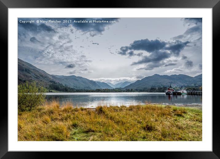 Ullswater, Lake District Framed Mounted Print by Mary Fletcher