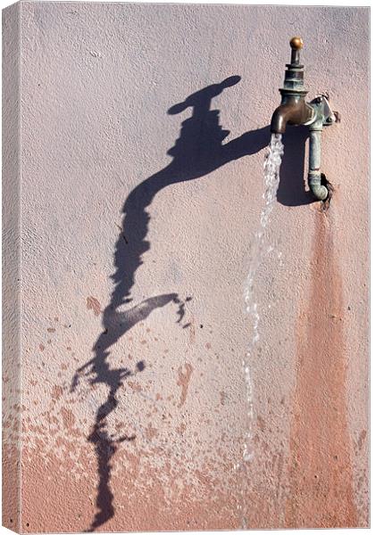 Water Tap Canvas Print by Tony Bates
