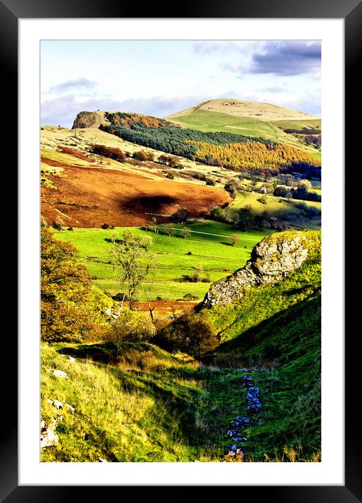 Derbyshire Beauty. Framed Mounted Print by Darren Burroughs