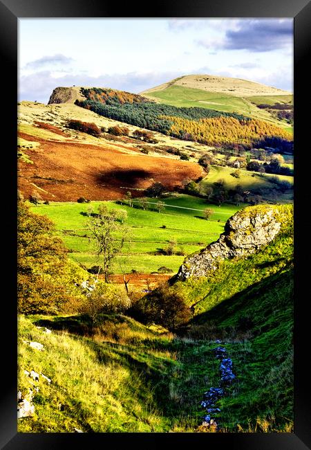 Derbyshire Beauty. Framed Print by Darren Burroughs