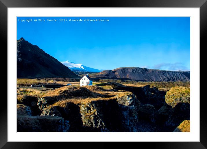 Isolated Framed Mounted Print by Chris Thaxter