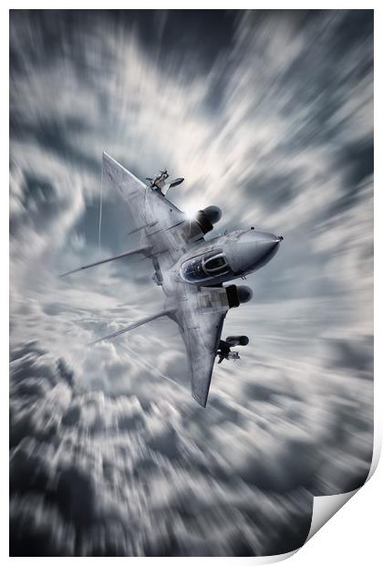 F14 Tomcat Print by J Biggadike