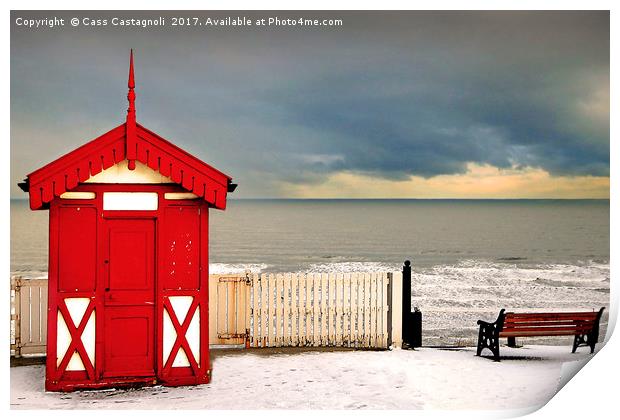 Seat with a View Print by Cass Castagnoli