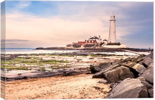 Colourful St Mary's Canvas Print by Naylor's Photography