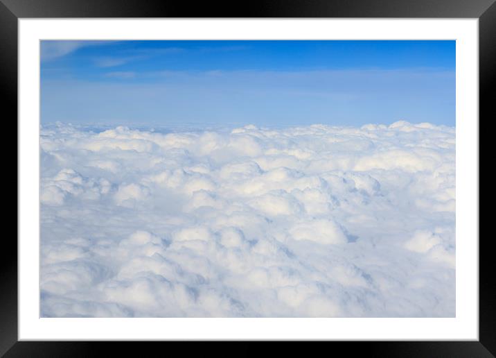 clouds   Framed Mounted Print by chris smith