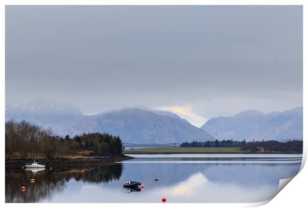 Scottish Loch  Print by chris smith