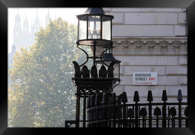 Downing Street  Framed Print by chris smith