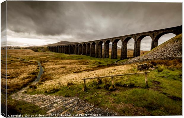 Moody Giant Canvas Print by Kev Alderson