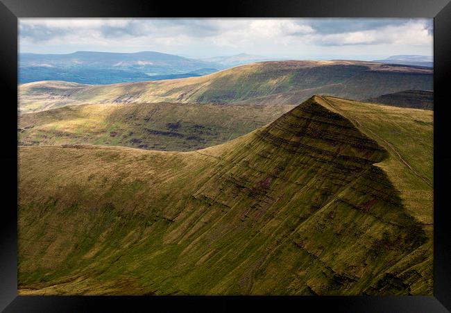Brecon Beacons Framed Print by Andrew Richards