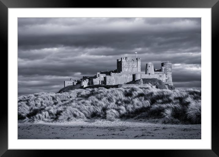 Priceless Bamburgh Castle Framed Mounted Print by Naylor's Photography