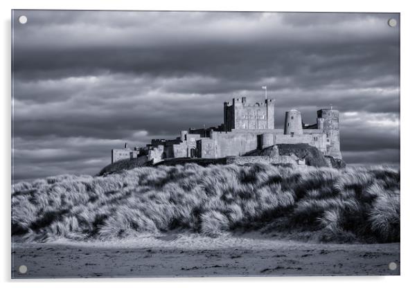 Priceless Bamburgh Castle Acrylic by Naylor's Photography