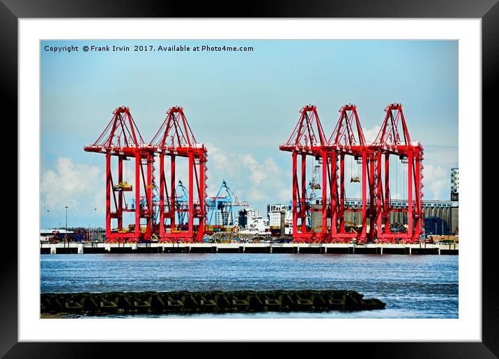 Standing tall is Liverpool 2 terminal Framed Mounted Print by Frank Irwin