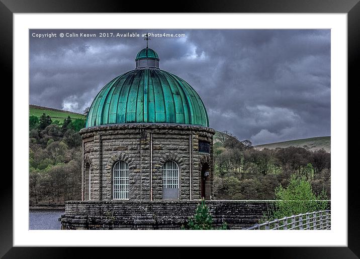 Elan Valley, Garreg-Ddu Dam (HK) Framed Mounted Print by Colin Keown