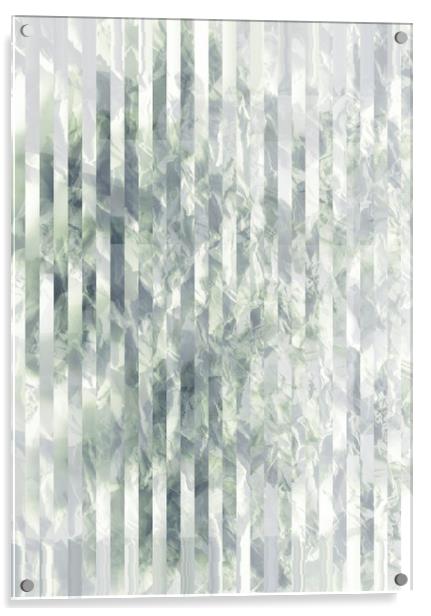 Abstract gray pattern Acrylic by Larisa Siverina