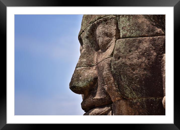  Bayon Temple, Siem Reap Framed Mounted Print by Scott Anderson