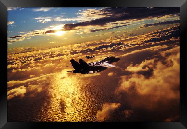 Top Guns Framed Print by J Biggadike