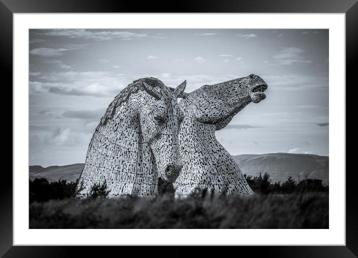 On the range Framed Mounted Print by Philip Male