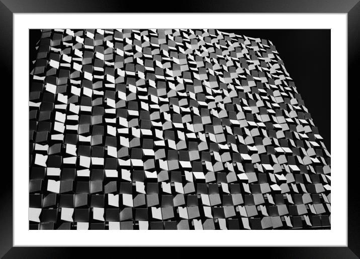 The Cheese Grater Framed Mounted Print by Chris Watson