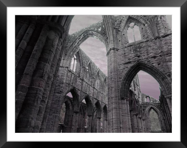 tintern abbey Framed Mounted Print by paul ratcliffe