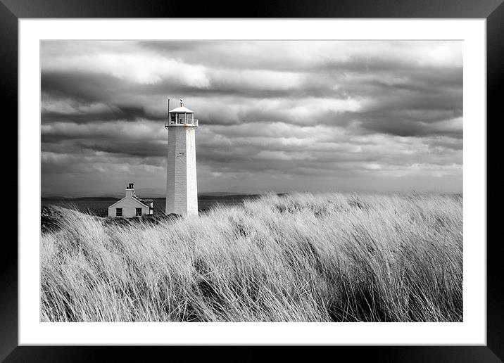 Walney Island Lighthouse Framed Mounted Print by Steve Glover