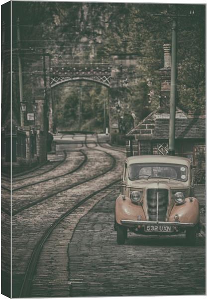 old Car Canvas Print by sean clifford