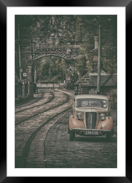 old Car Framed Mounted Print by sean clifford