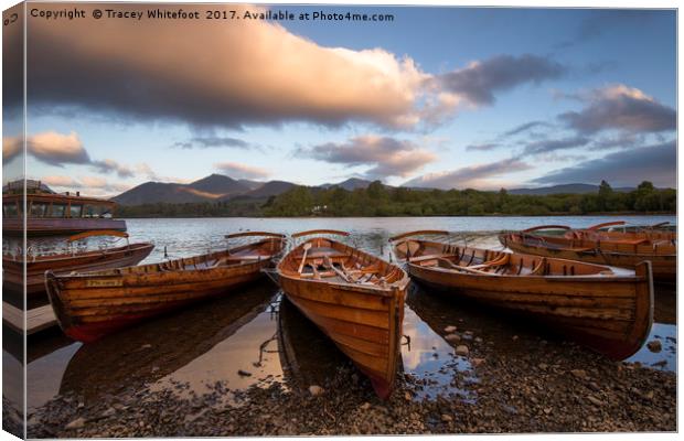 Derwent Morning  Canvas Print by Tracey Whitefoot