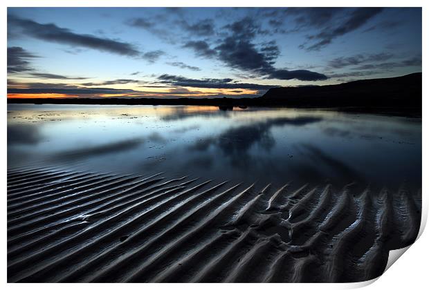 Exposed Undulations - Robin Hood's Bay Print by Steve Glover