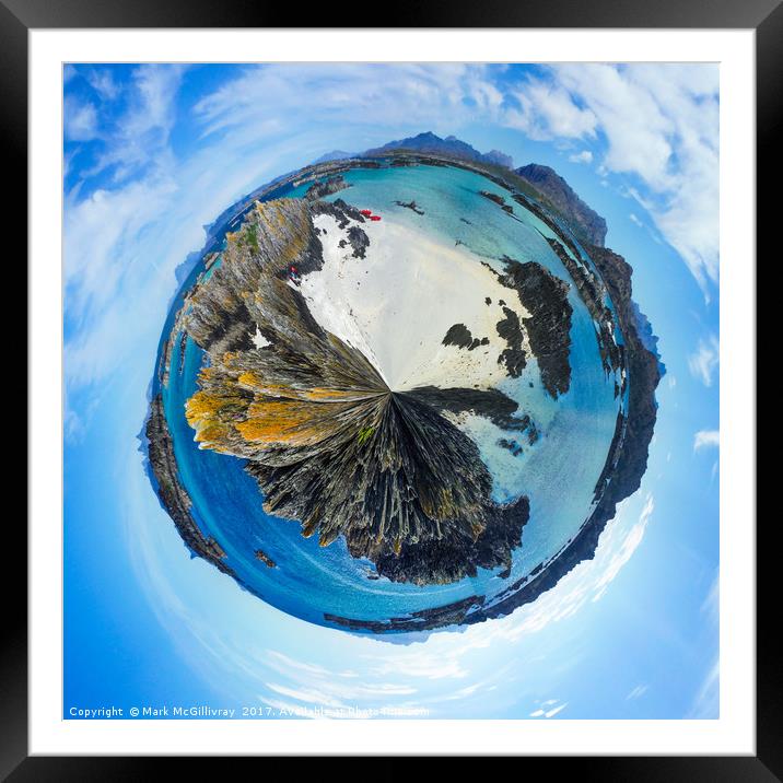 A Whole World for Kayaking Framed Mounted Print by Mark McGillivray