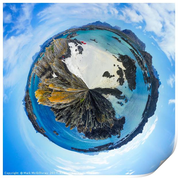 A Whole World for Kayaking Print by Mark McGillivray