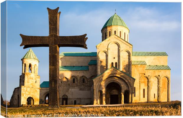 The Cathedral of the Dormition Canvas Print by Svetlana Sewell