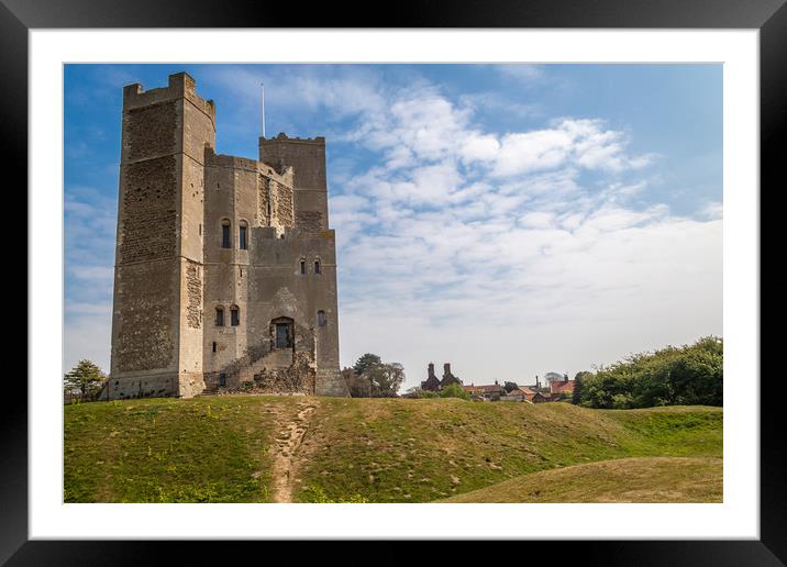 Castle on the hill Framed Mounted Print by Kevin Snelling