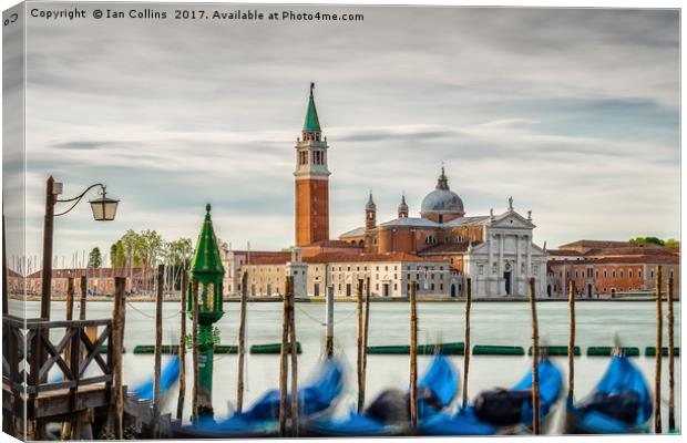 San Giorgio Maggiore, Venice Canvas Print by Ian Collins