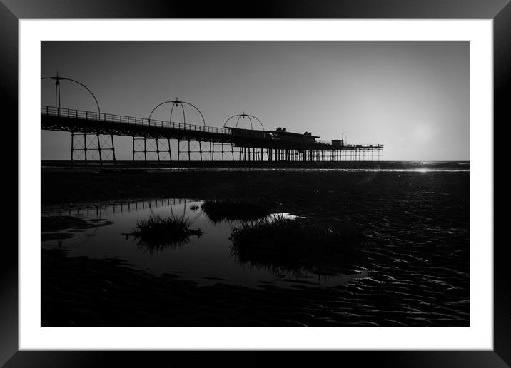 SOUTHPORT Framed Mounted Print by Kevin Elias