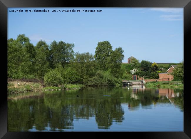 The Anglesey Branch Framed Print by rawshutterbug 