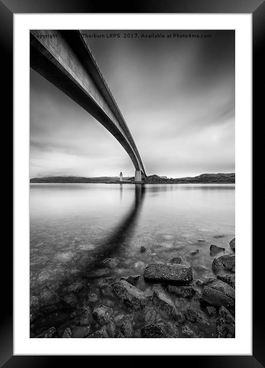 Skye Bridge Framed Mounted Print by Keith Thorburn EFIAP/b