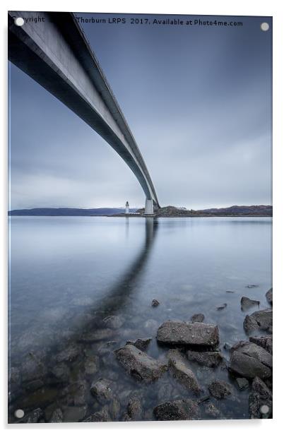 Skye Bridge Acrylic by Keith Thorburn EFIAP/b