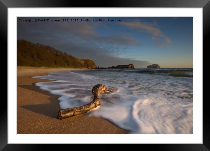 Seacliff Beach Framed Mounted Print by Keith Thorburn EFIAP/b