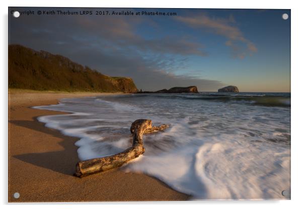 Seacliff Beach Acrylic by Keith Thorburn EFIAP/b