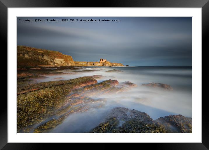 Tantallon Castle Framed Mounted Print by Keith Thorburn EFIAP/b
