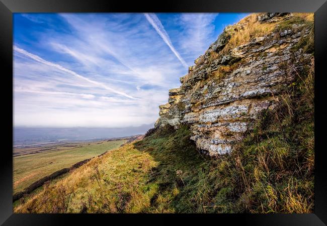 St Catherines Hill Framed Print by Wight Landscapes